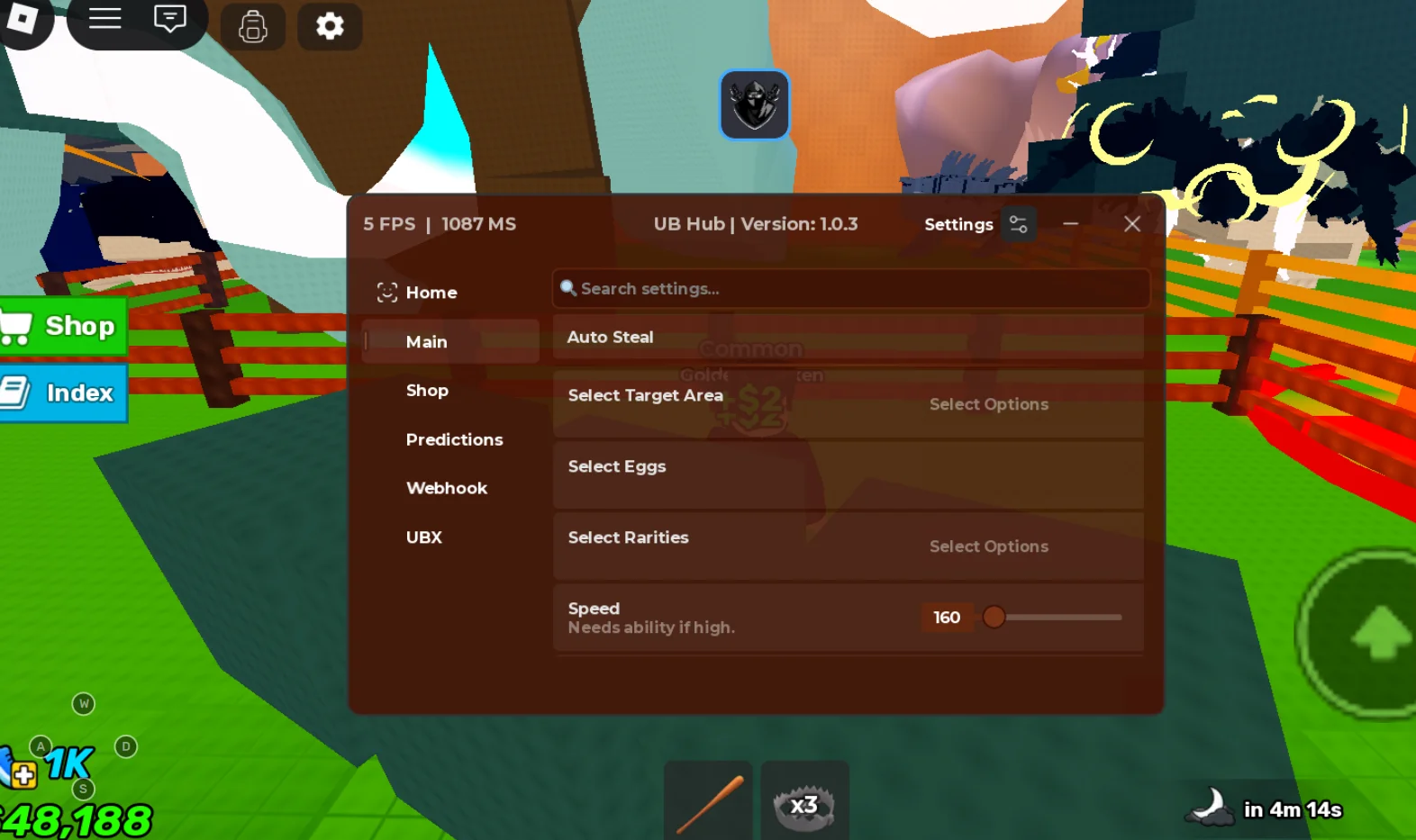 Steal An Egg Script | UB Hub | No Key, Auto Steal, Auto Hatch