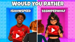 Would You Rather: Youtubers Tower Scripts for Roblox